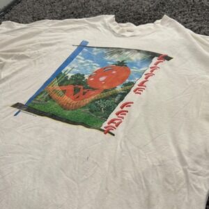 Vintage Little Feat Band T-Shirt Mens White Good 1988 Graphic Rock Tee XL